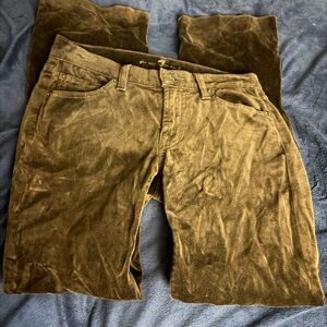Brown Boot Cut Women's Pants7 4 All Mankind pants, bootcut. 27 waist.